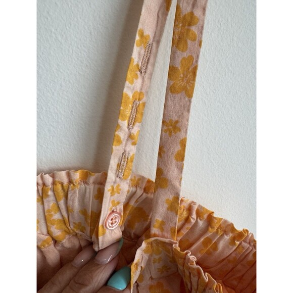 Sundry Peach Ditsy Cami Size 1/Small Adjustable Straps  NWT - Picture 5 of 5